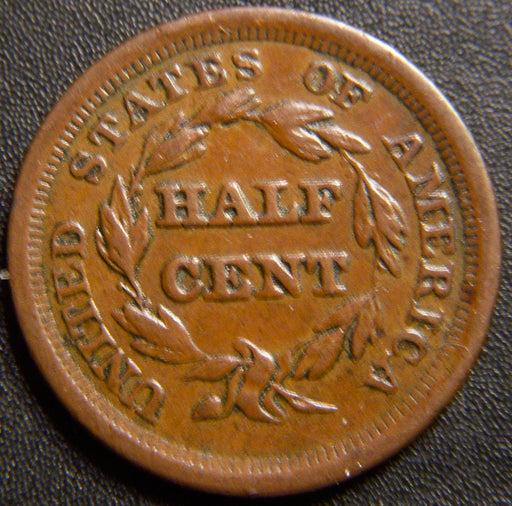 1856 Half Cent - Very Fine