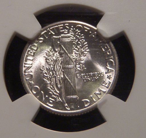 1937-S Mercury Dime - NGC MS65FB