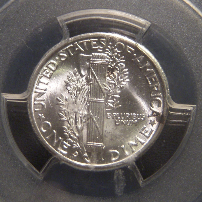1938-D Mercury Dime - PCGS MS66FB