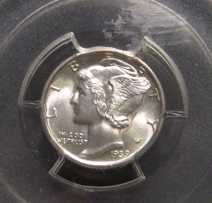 1939-S Mercury Dime - PCGS MS65FB