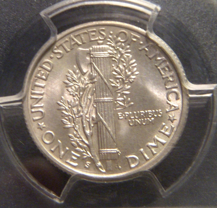 1939-S Mercury Dime - PCGS MS65FB