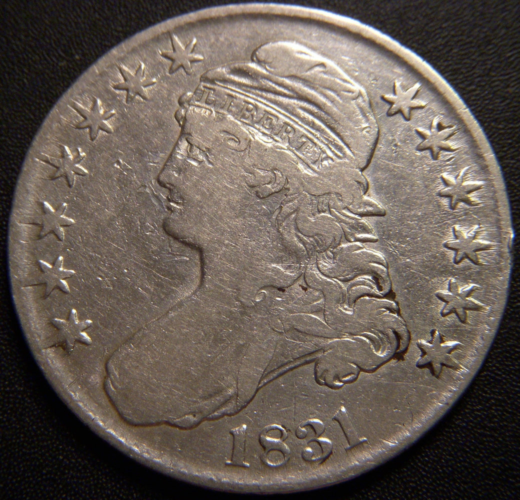 1831 Bust Half Dollar - Fine Details