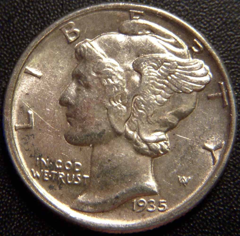 1935 Mercury Dime - Uncirculated