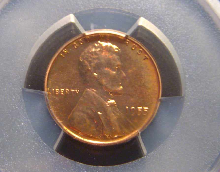 1955 Lincoln Cent - PCGS PR66RD