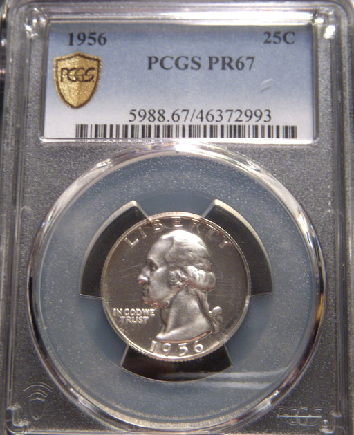 1956 Washington Quarter - PCGS PR67