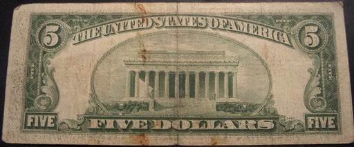 1953A $5 United States Note - FR# 1533