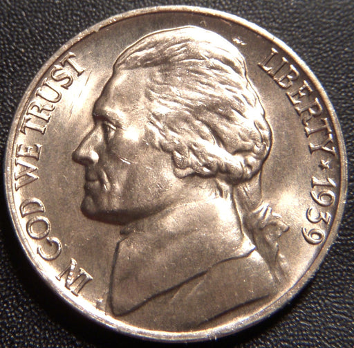 1939-D Jefferson Nickel - Uncirculated