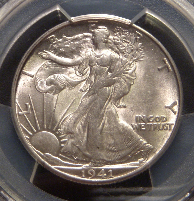 1941-S Walking Half Dollar - PCGS AU58