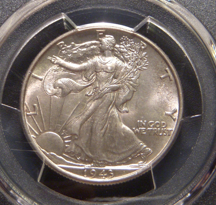 1943 Walking Half Dollar - PCGS MS64