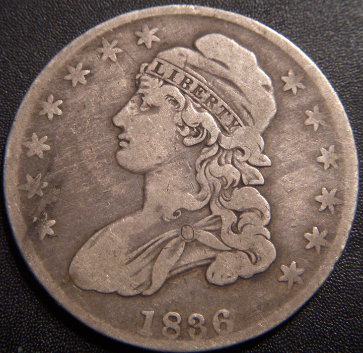 1836 Bust Half Dollar - Fine