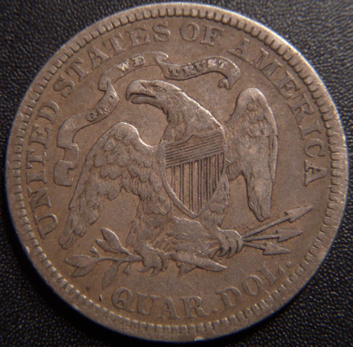 1876 Seated Quarter - Fine