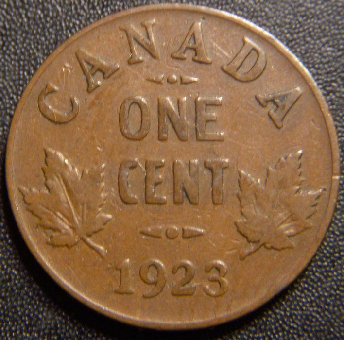 1923 Canadian Cent - Very Good