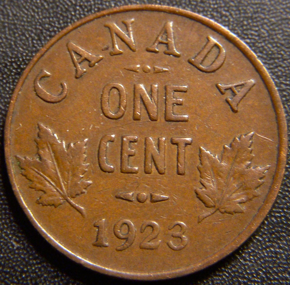 1923 Canadian Cent - Fine