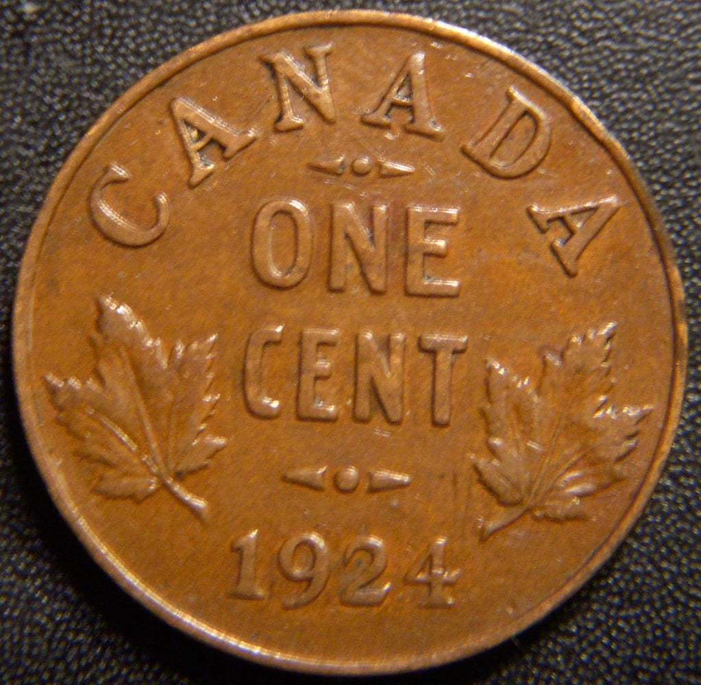 1924 Canadian Cent - Very Fine