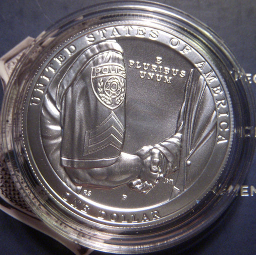 2021-P Law Enforcement Uncirculated Silver Dollar