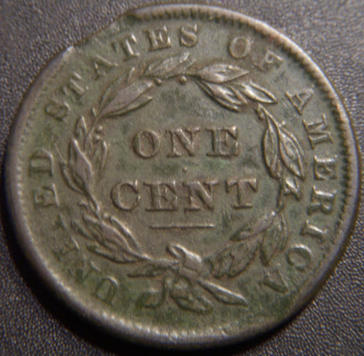 1838 Large Cent - Extra Fine Details