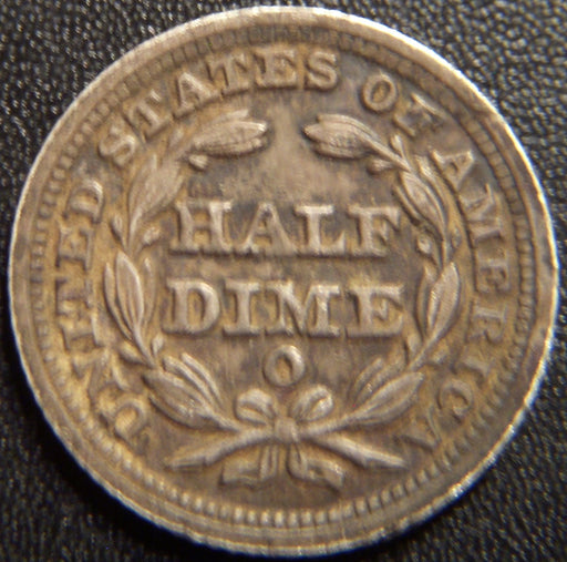 1850-O Seated Half Dime - Extra Fine