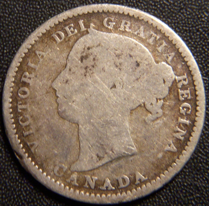 1888 Canadian Dime - Good