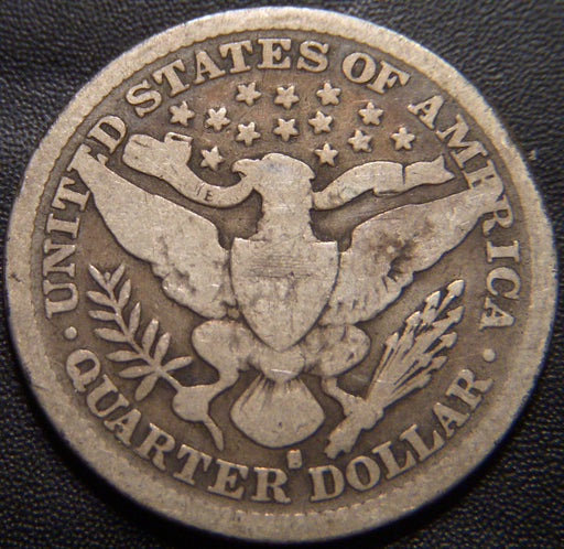 1893-S Barber Quarter - Good
