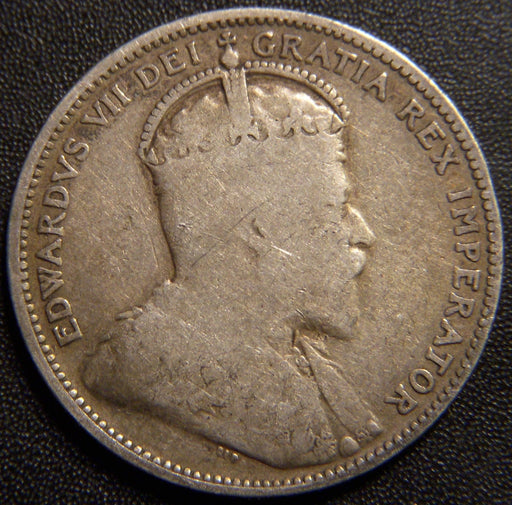 1910 Canadian Quarter - Good