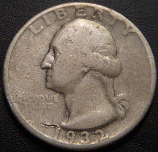 1932-D Washington Quarter - Very Good