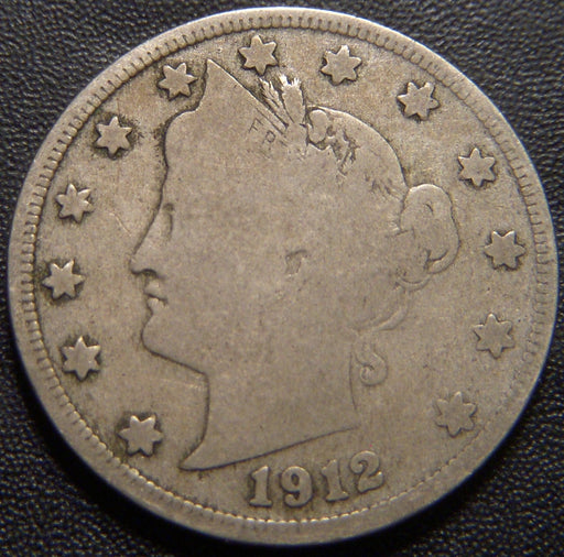 1912-S Liberty Nickel - Very Good