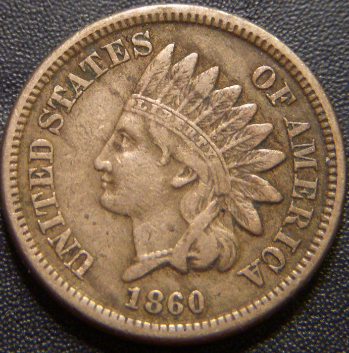 1860 Indian Head Cent - Very Fine