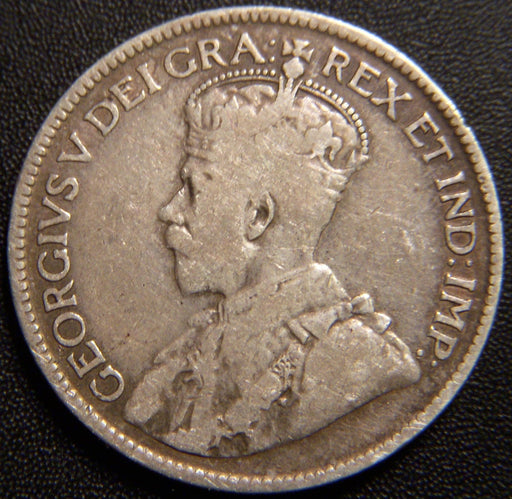 1918 Canadian Quarter - Fine