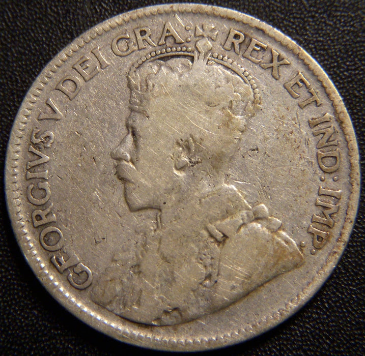 1927 Canadian Quarter - Very Good