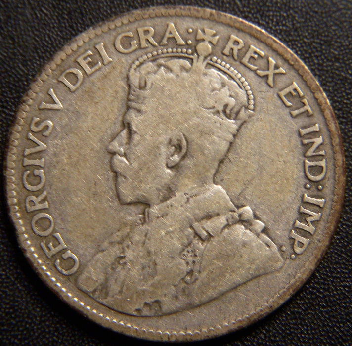 1928 Canadian Quarter - Very Good