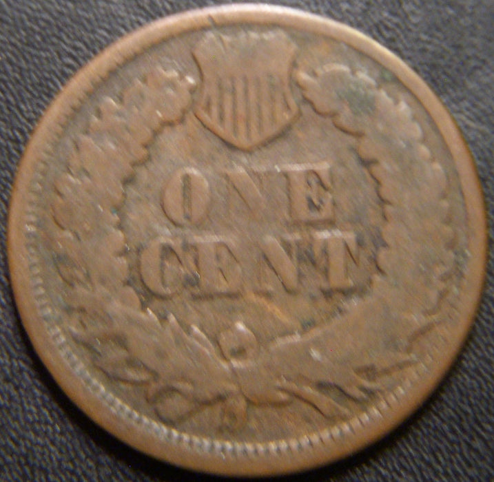 1865 Indian Head Cent - Good Plain 5