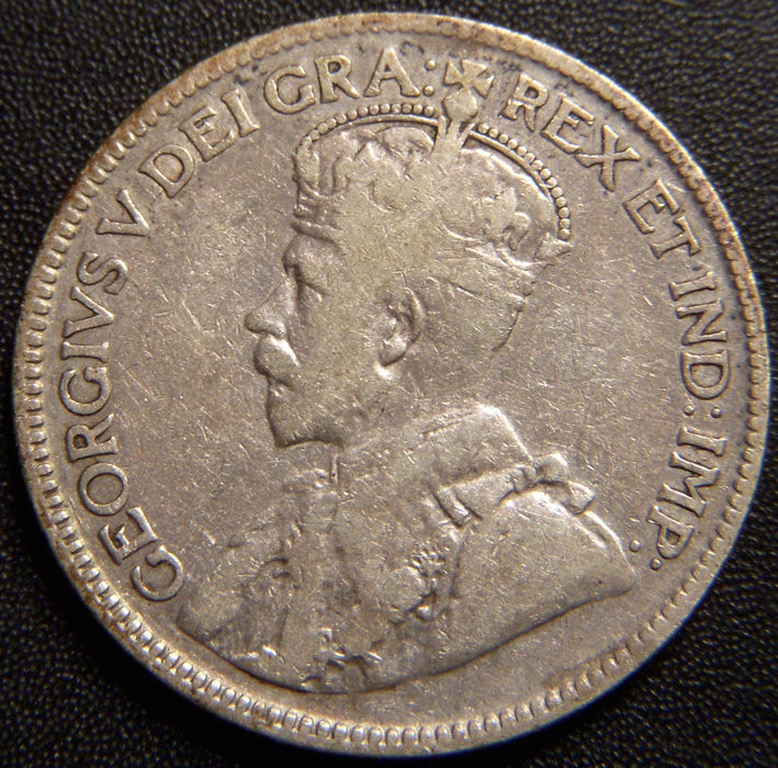 1933 Canadian Quarter - Very Good