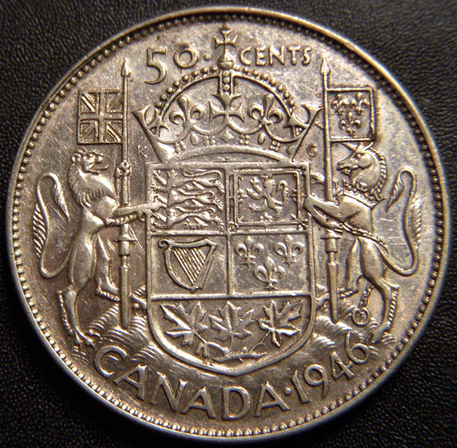 1946 Canadian Half Dollar - Extra Fine