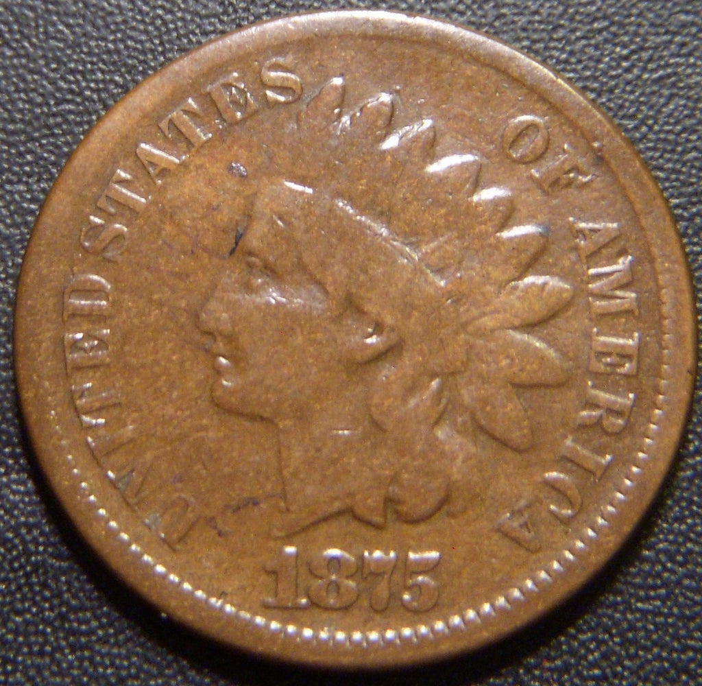 1875 Indian Head Cent - Good
