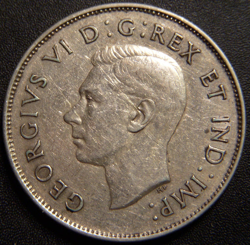 1947 Canadian Half Dollar - Extra Fine