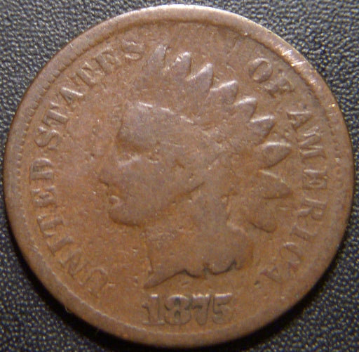 1875 Indian Head Cent - Good