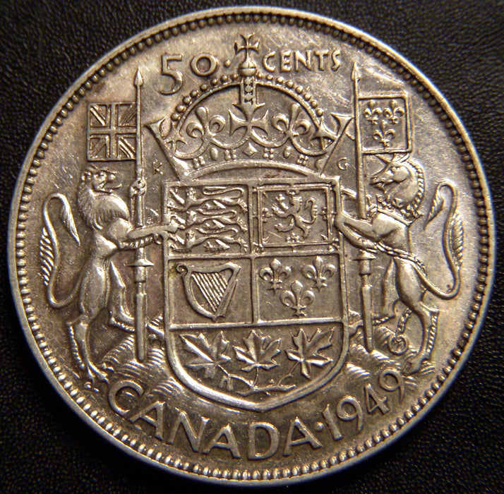 1949 Canadian Half Dollar - Extra Fine