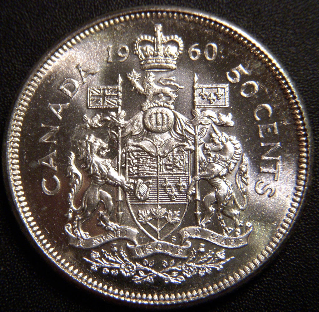 1960 Canadian Half Dollar - Uncirculated