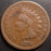 1876 Indian Head Cent - Good