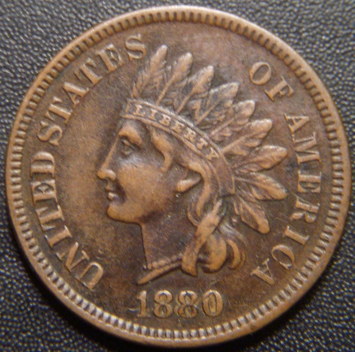 1880 Indian Head Cent - Extra Fine
