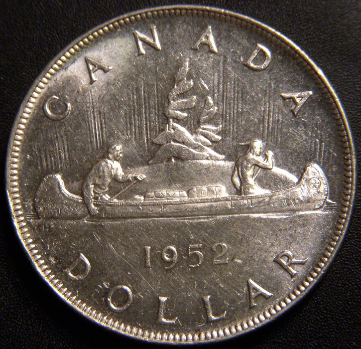 1952 Canadian Dollar - Uncirculated