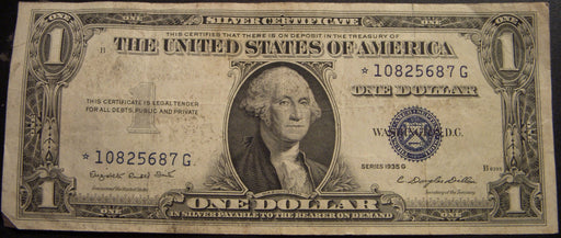 1935G $1 Silver Certificate - Star Note FR# 1616*