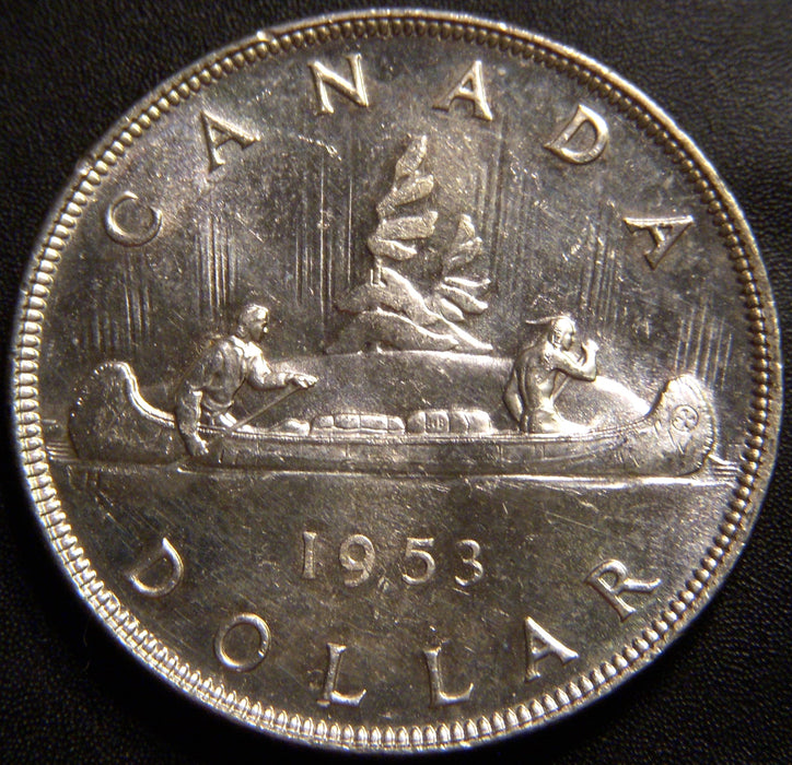 1953 Canadian Dollar - Uncirculated