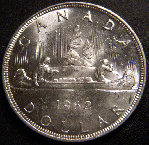 1962 Canadian Dollar - Uncirculated