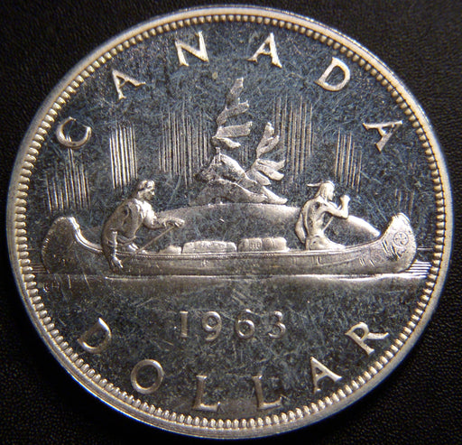 1963 Canadian Dollar - Uncirculated