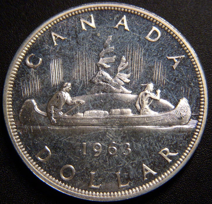 1963 Canadian Dollar - Uncirculated