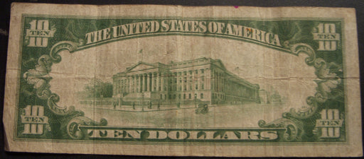 1934 $10 Silver Certificate - FR# 1701