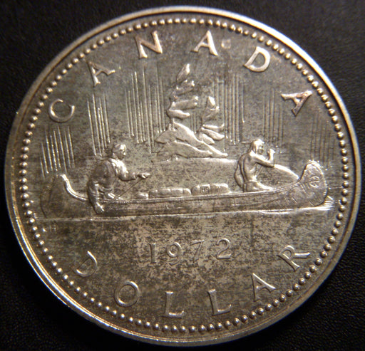 1972 Canadian Silver Dollar - Uncirculated