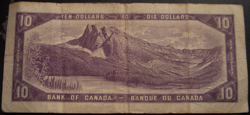1954 $10 Bank of Canada Note - BC-40a