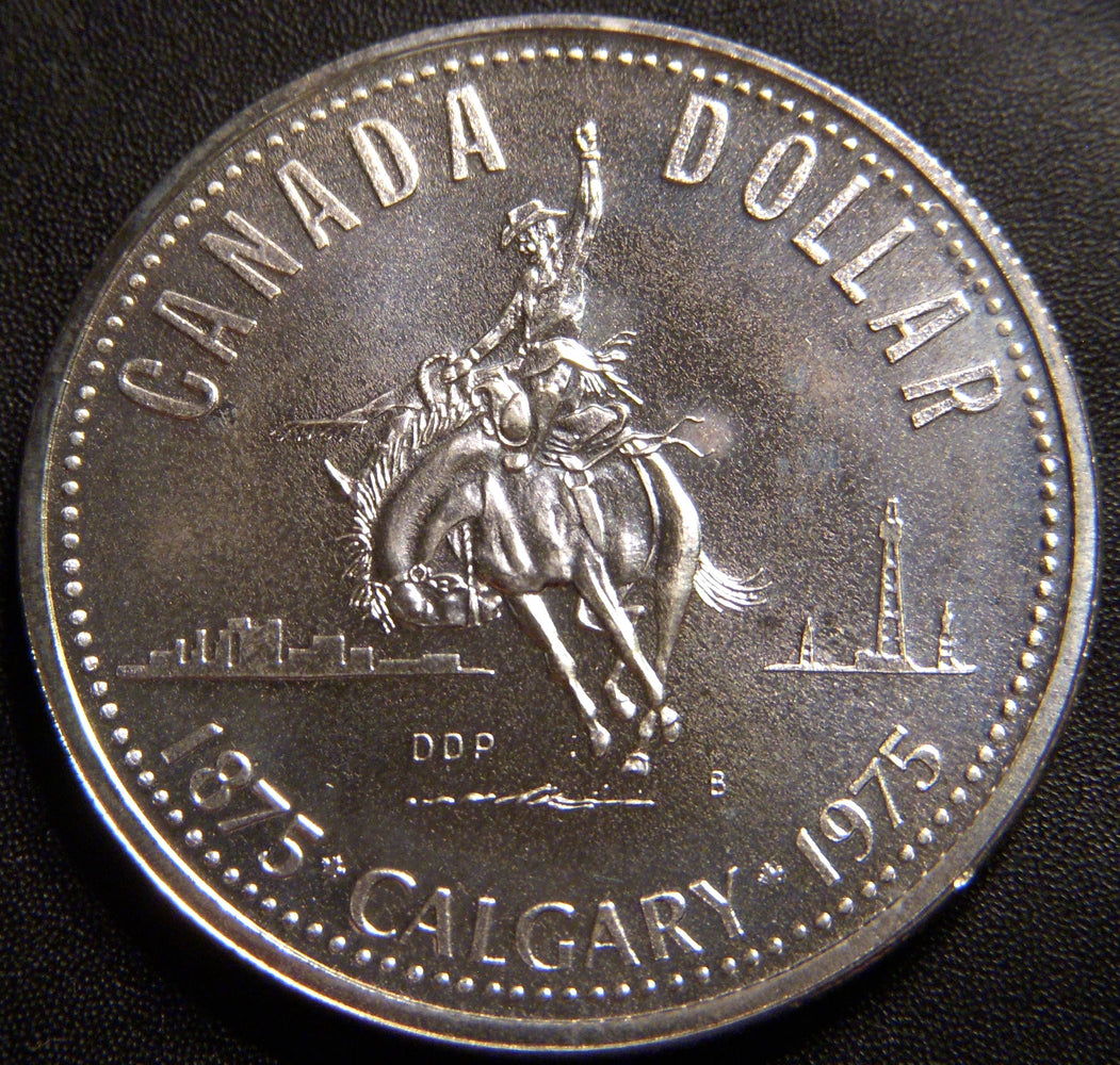 1975 Canadian Dollar - Calgary Unc.